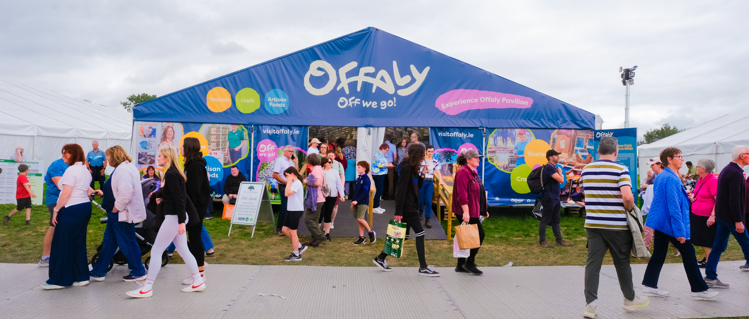 Tullamore Show Exp Offaly Pavilion Exterior Banner