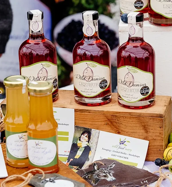 three bottles