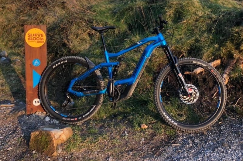 Blue Mountain Bike At Slieve Bloom Trail