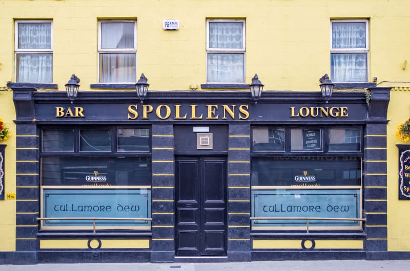 Exterior View Of Spollens Bar And Lounge