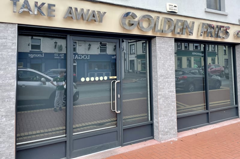 Golden Fries Take Away And Cafe Storefront