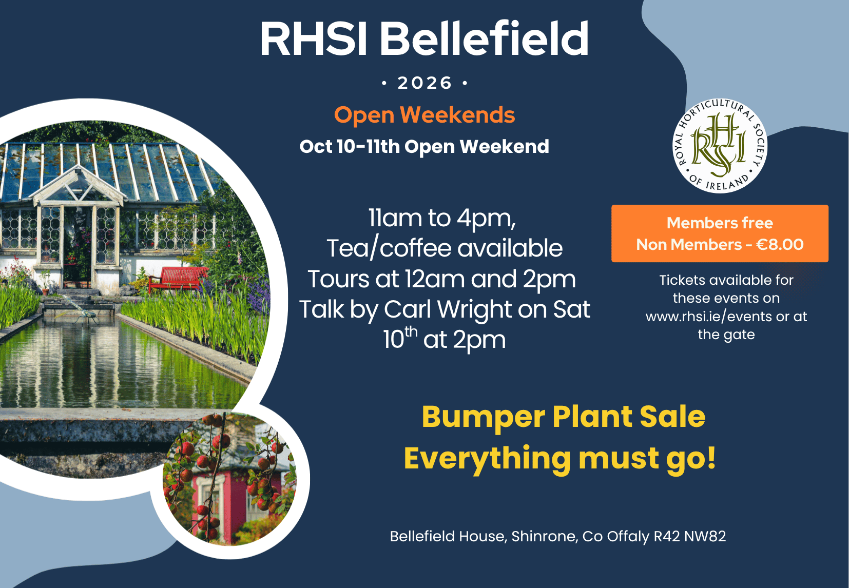 RHSI Bellefield open weekends Oct 1 RHSI Bellefield open weekends Oct 1
