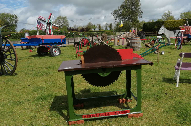 Vintage Green Table Saw Pierce And Co Wexford ssmahe