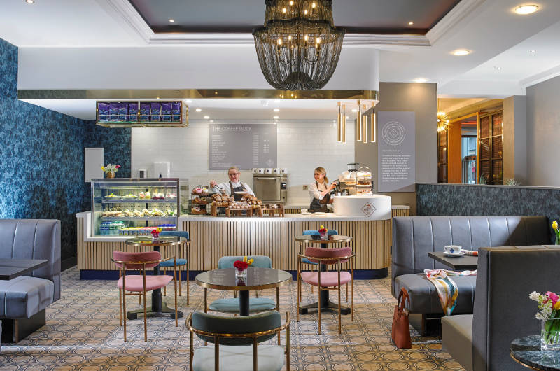 food counter area