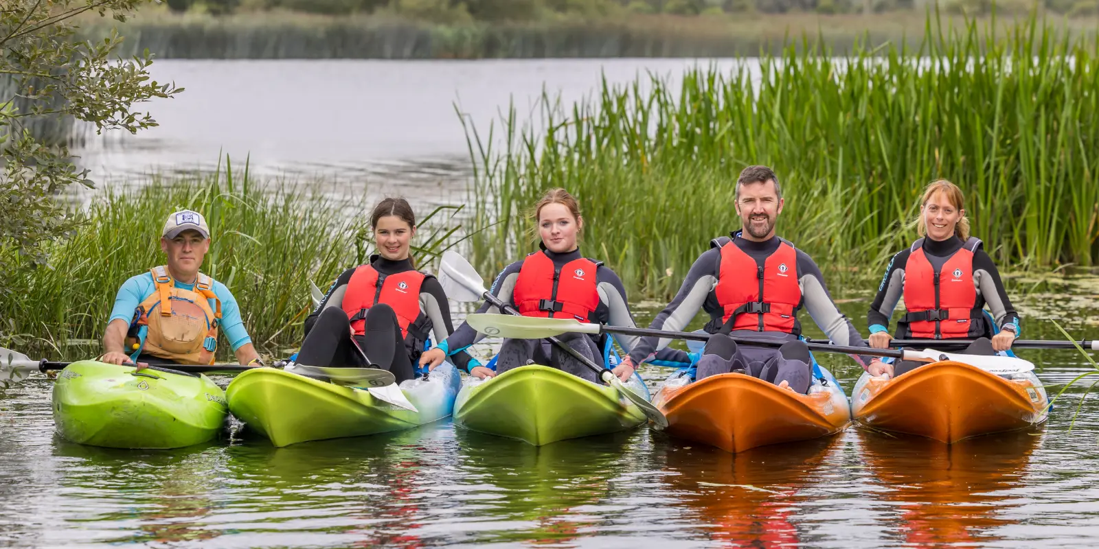 header mid ireland adventure four canoeists on river