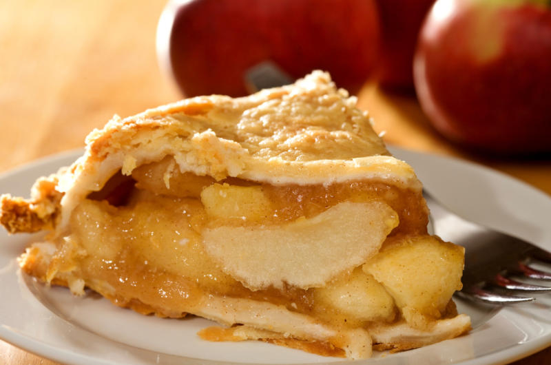 slice of apple pie