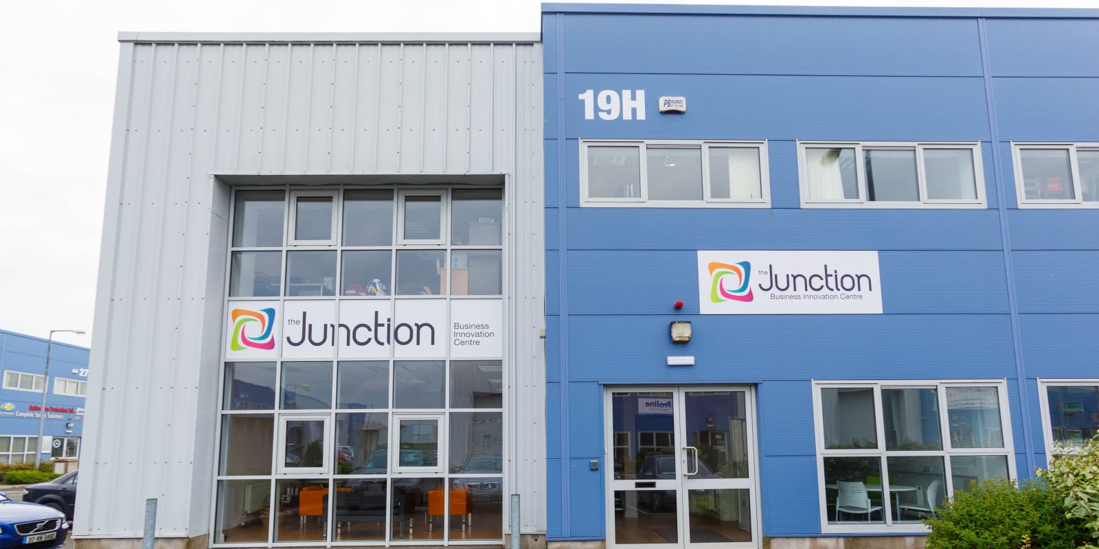 Exterior view of the Junction Business Innovation Centre