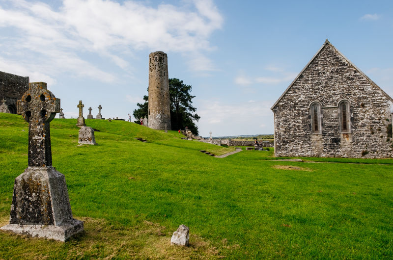 old church and graveyard