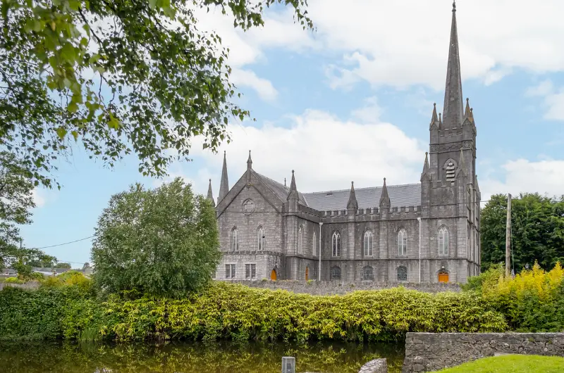 view of church by water