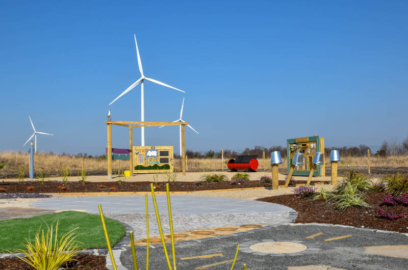 wind farm area