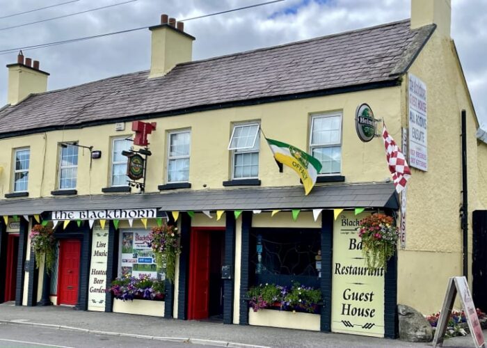 Exterior Of The Blackthorn Bar Restaurant In Offaly