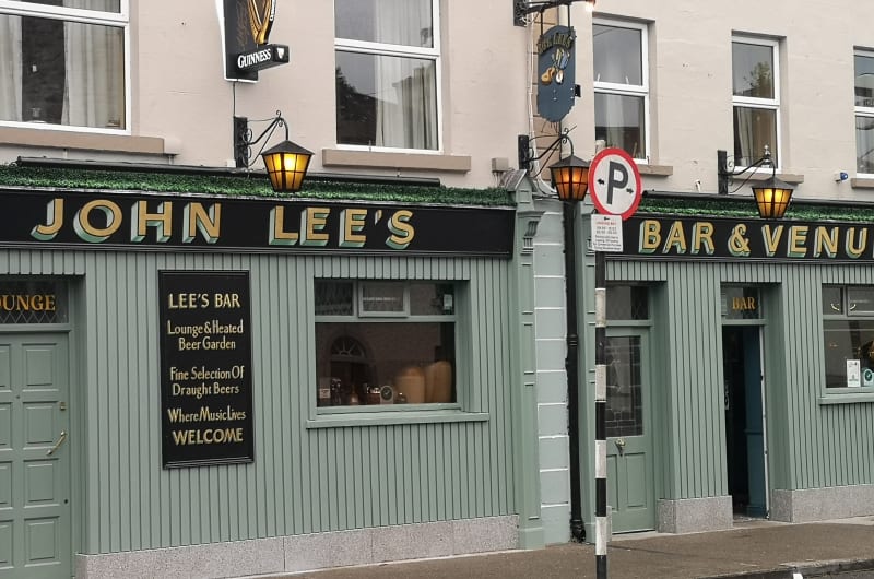 Exterior View Of John Lees Bar And Venue