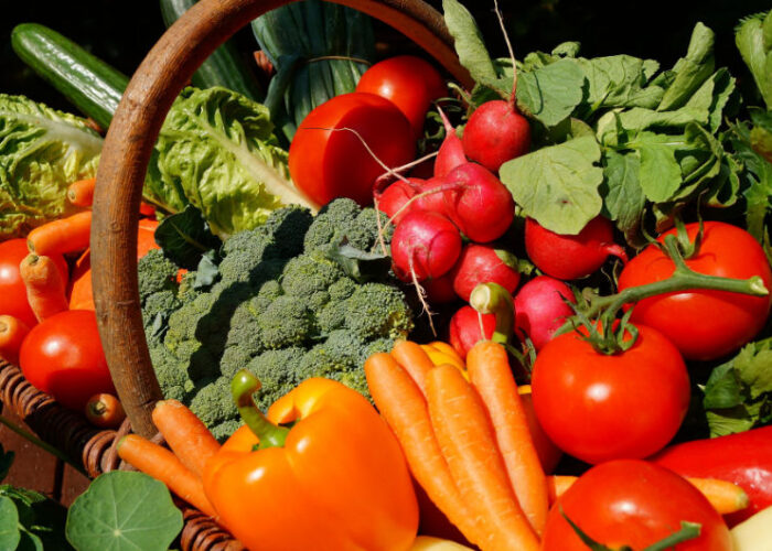basket of vegtables