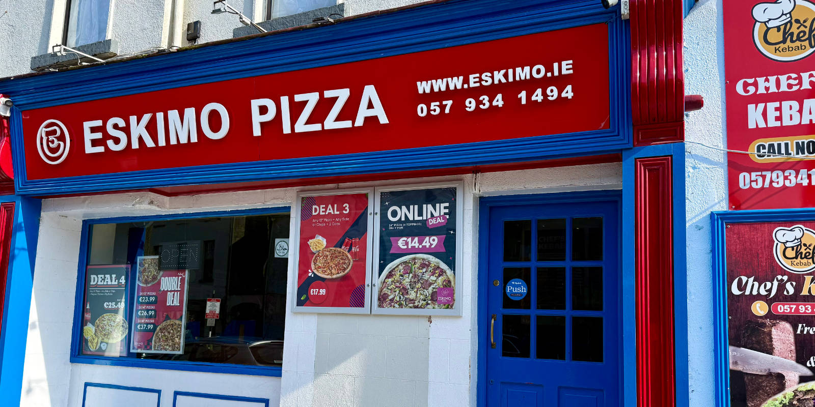 eskino pizza header