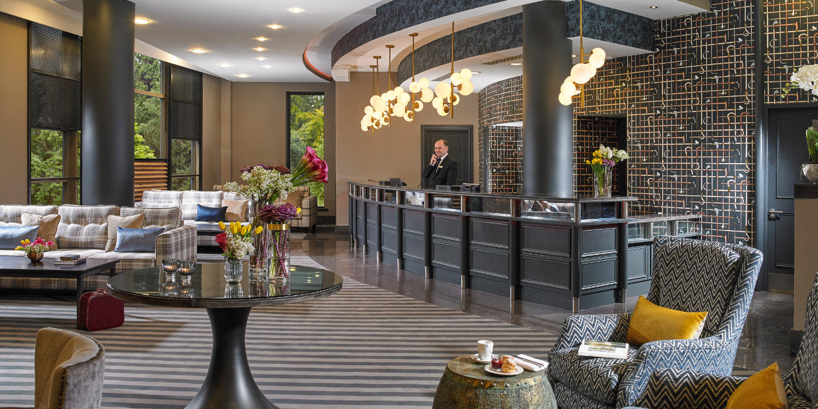 hotel reception
