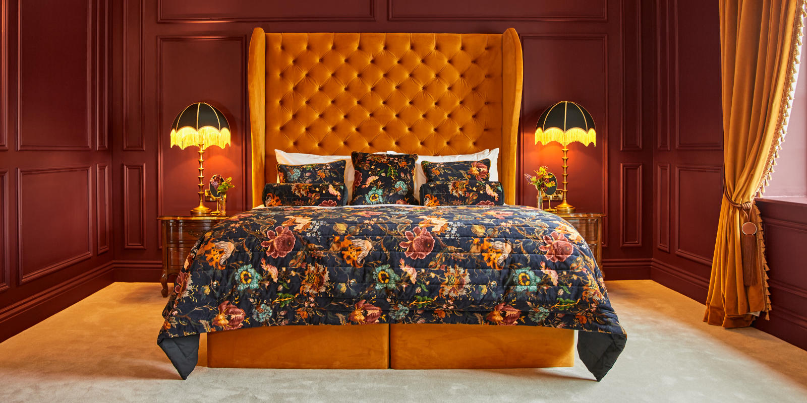 large double bed