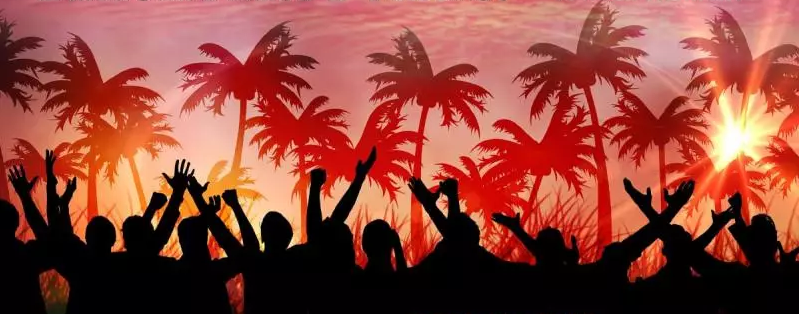 12 hours of Summer Beach Party Vibes Banner