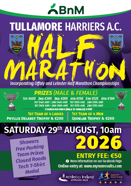 Harriers Half Marathon Poster